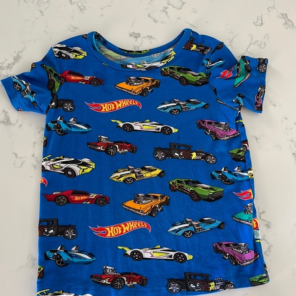 Posh Peanut Shirts & Tops Posh Peanut Hot Wheels Tshirt Size 3t